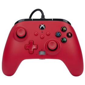 Gamepad PowerA Enhanced Wired pro Xbox Series X|S (XBGP0008-01) červený