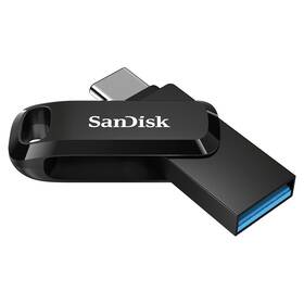 USB Flash SanDisk Ultra Dual Drive Go 64GB USB-C (SDDDC3-064G-G46) černý - rozbaleno - 24 měsíců záruka