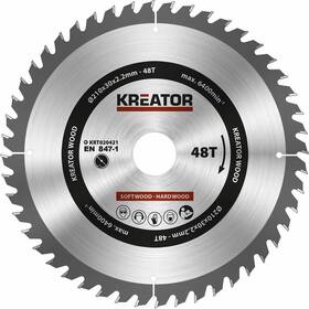 Kotouč pilový Kreator KRT020421 210mm 48T 

