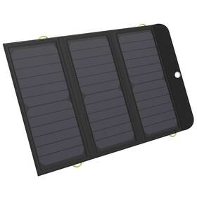 Solární nabíječka Sandberg Solar Charger 21W 2xUSB+USB-C (420-55) černý