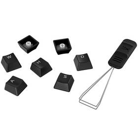 Klávesy HyperX PBT Keycaps - (US) černá barva
