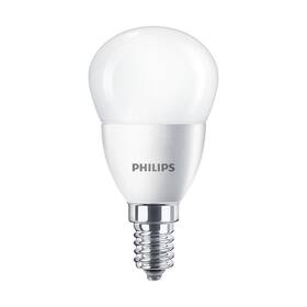 Žárovka LED Philips klasik, 5,5W, E14, studená bílá (8719514309562)