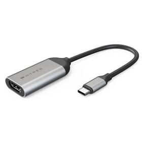 Redukce HyperDrive USB-C na 8K 60Hz / 4K 144Hz HDMI (HY-HDH8K-GL) stříbrná