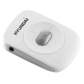 MP3 přehrávač Hyundai MP 214GB4WS stříbrný/bílý