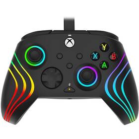 Gamepad PDP Afterglow Wave RGB Wired Controller pro Xbox One/Series (049-024) černý