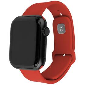 Řemínek FIXED Silicone Sporty Strap na Apple Watch 38/40/41mm (FIXSST2-436-RD) červený
