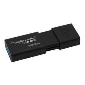 USB Flash Kingston DataTraveler 100 G3 128GB (DT100G3/128GB) černý