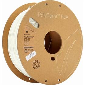Tisková struna Polymaker PolyTerra PLA, 1,75 mm, 1 kg - Cotton White (PM70822)