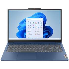 Notebook Lenovo IdeaPad Slim 3 15IAN8 + Microsoft 365 pro jednotlivce (82XB002CCK) modrý - rozbaleno - 24 měsíců záruka