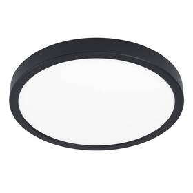 Stropní svítidlo Eglo Fueva 5, kruh, 28,5 cm, teplá bílá, IP44 (99267) černé