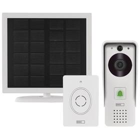 Videozvonek EMOS GoSmart bateriový IP-09D, Wi-Fi, solární panel (H4030)