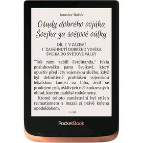 Čtečka e-knih Pocket Book 632 Touch HD 3 - Spicy Copper - ZÁNOVNÍ - 12 měsíců záruka