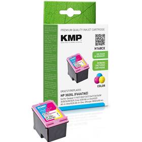 Inkoustová náplň Kmp HP 302XL, 350 stran, CMY 
