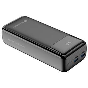 Powerbanka GoGEN 30000mAh, USB-C PD 65W, QC 22,5W, LCD černá barva
