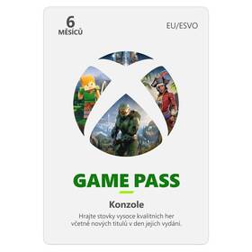 Microsoft Xbox Game Pass Console - předplatné na 6 měsíců - elektronická licence
