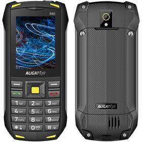 Mobilní telefon Aligator R40 eXtremo (AR40BY) černý/žlutý