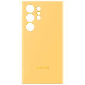 Kryt na mobil Samsung Silicone na Galaxy S24 Ultra (EF-PS928TYEGWW) žlutý