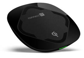 Bezdrátová nabíječka Connect IT Qi CERTIFIED Wireless Fast Charge (CWC-7500-BK) černá