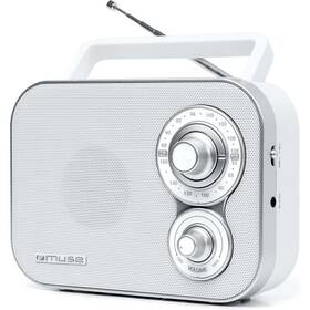 Radiopřijímač MUSE M-051 RW bílý