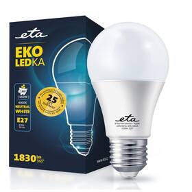 Žárovka LED ETA EKO LEDka klasik 18W, E27, neutrální bílá (ETAA70W18NW01)