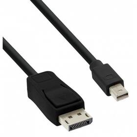 Kabel WG DisplayPort/Mini DisplayPort, 1,5m (10370) černý