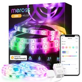LED pásek Meross Smart Wi-Fi Light Strip MSL320 (HomeKit), 10 m (MSL320HKEU-10M)
