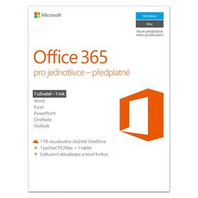 Software Microsoft Office 365 pro jednotlivce CZ (QQ2-00602)
