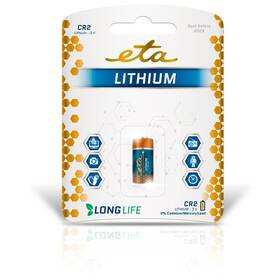 Baterie lithiová ETA PREMIUM CR2, blistr 1ks (CR2LITH1)