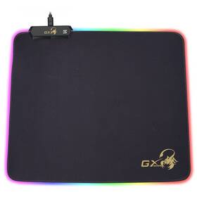 Podložka pod myš Genius GX-Pad 300S RGB, 32 x 27 cm (31250005400) černá
