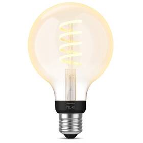 Chytrá žárovka Philips Hue Bluetooth, filament G93, 7W, E27, White Ambiance (8719514301481)