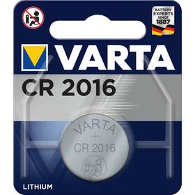 Baterie lithiová Varta CR2016, blistr 1ks