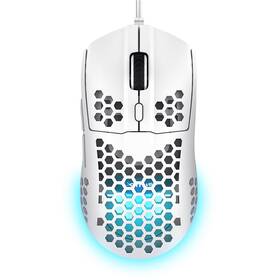 Myš Trust GXT 928 Helox Lightweight Wired bílá barva
