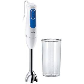 Ponorný mixér Braun Multiquick 3 MQ3000 WH Smoothie + bílý/modrý