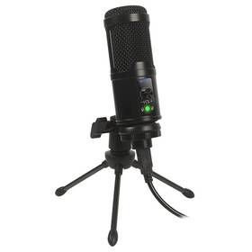 Mikrofon PLATINET VARR GAMING TUBE CARDIOID SET USB TRIPOD černá barva
