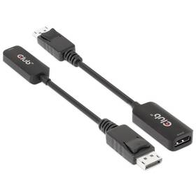 Redukce Club3D DisplayPort 1.4/HDMI 4K, aktivní (CAC-1088) černá