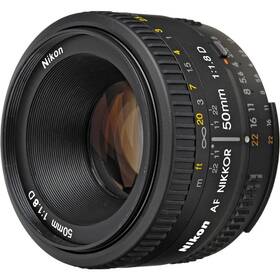 Objektiv Nikon NIKKOR 50 mm f/1.8 AF D černý