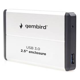 Box na HDD Gembird pro 2.5” zařízení, USB 3.0, SATA (HDP05243F) bílý