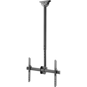 Držák TV STELL SHO 3900, stropní, pro úhlopříčky 40" až 70", nosnost 50 kg černá barva
