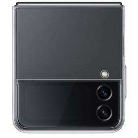 Kryt na mobil Samsung Galaxy Z Flip4 Clear Slim Cover (EF-QF721CTEGWW) průhledný