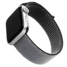 Řemínek FIXED Nylon Strap na Apple Watch 38/40/41 mm (FIXNST-436-GRGR) šedý