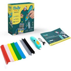 3D pero 3Doodler Start+ a 72 náplní + 10 šablon (SPLUS)