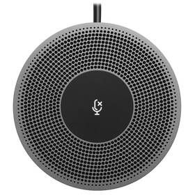 Konferenční mikrofon Logitech pro kameru MeetUp (989-000405) šedý