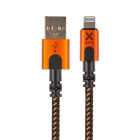 Kabel Xtorm Xtreme USB/Lightning, 1,5m (CXX002) černý/oranžový