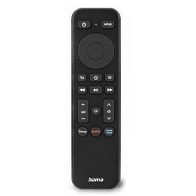 Dálkový ovladač Hama 2v1 Nano, univerzální černá barva
