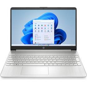 Notebook HP 15s-fq3621nc + Microsoft 365 pro jednotlivce stříbrná barva
