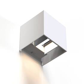 Nástěnné svítidlo Hama SMART WiFi, čtvercové, 10 cm, IP44 (176564) bílé