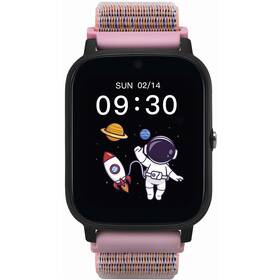 Chytré hodinky Garett Kids Tech 4G (TECH_4G_PNK_VEL) růžové
