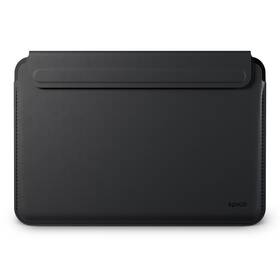 Pouzdro na notebook Epico Uni Leather Sleeve 14" černá barva
