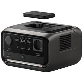 Nabíjecí stanice EcoFlow RIVER 3 Plus Wireless černá barva
