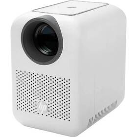 Projektor HP CC180W + 84" plátno a nabíjecí power banka bílá barva
